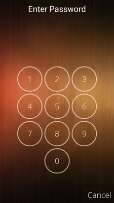 Passcode Screen Lock android App screenshot 1