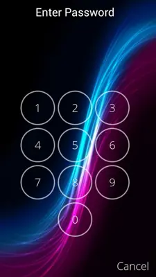 Passcode Screen Lock android App screenshot 2