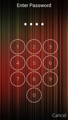 Passcode Screen Lock android App screenshot 5